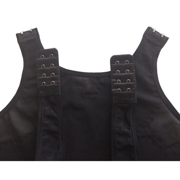 Bra Womens 3xl Hook Adjustable Straps Multi Hook Front Closure Removable Pads - Picture 8 of 10